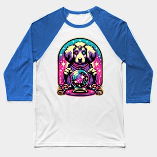 Mystical Psychic Dog T-Shirt: Unleash Your Inner Visionary Baseball T-Shirt